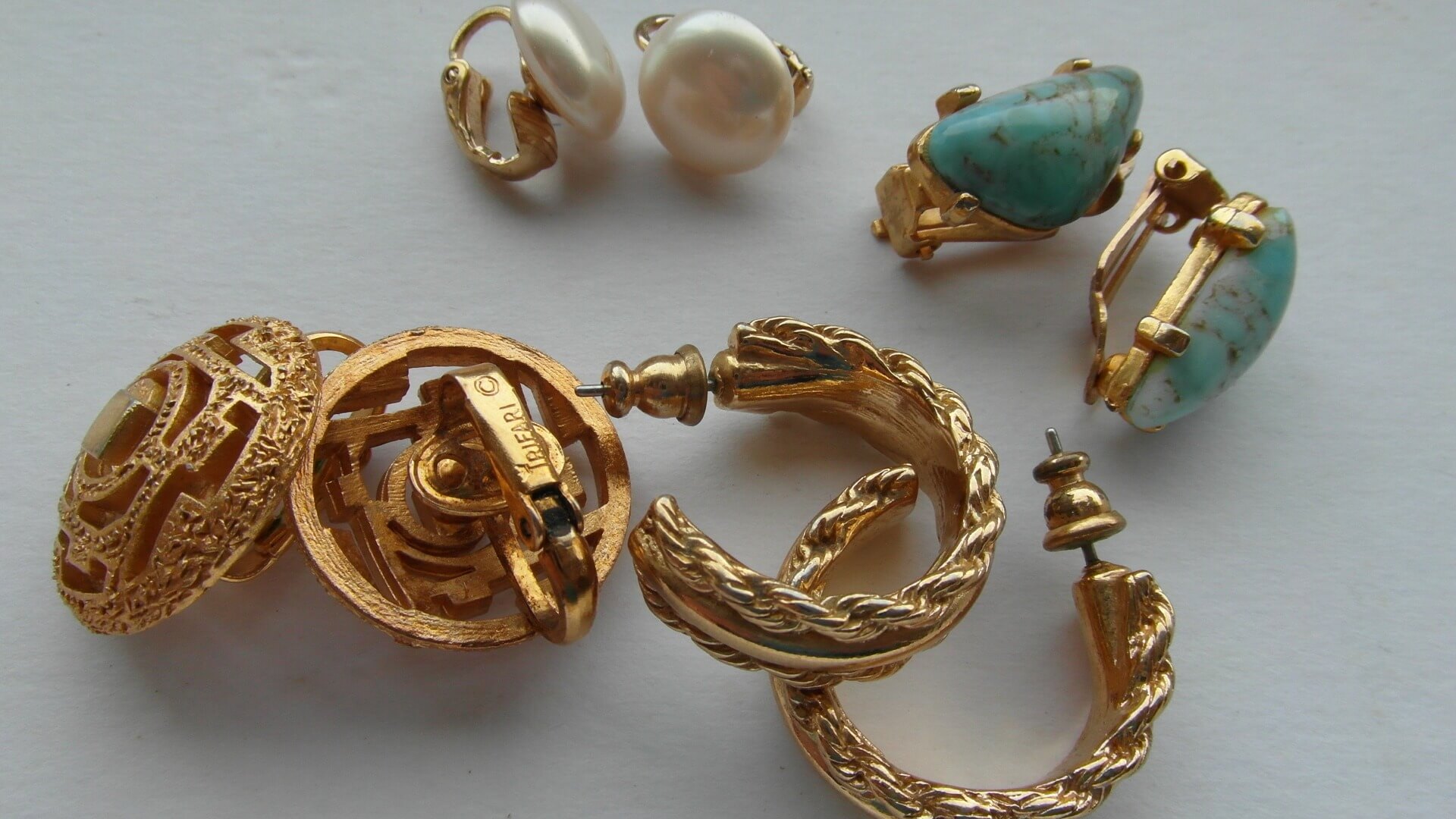 VIntage Schmuck Hintergrund