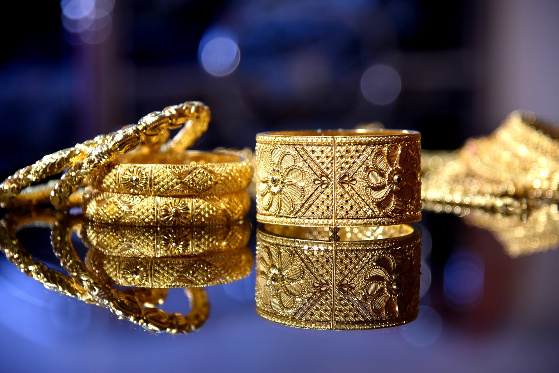 vergoldeter schmuck hintergrund