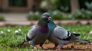 Tauben im Garten Bedeutung