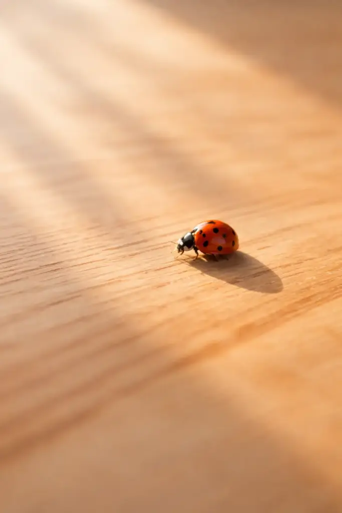 Krafttier Marienkäfer Bewegung