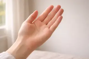 Lebenslinien auf der Hand