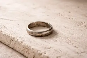 Geschwärztes Silber reinigen