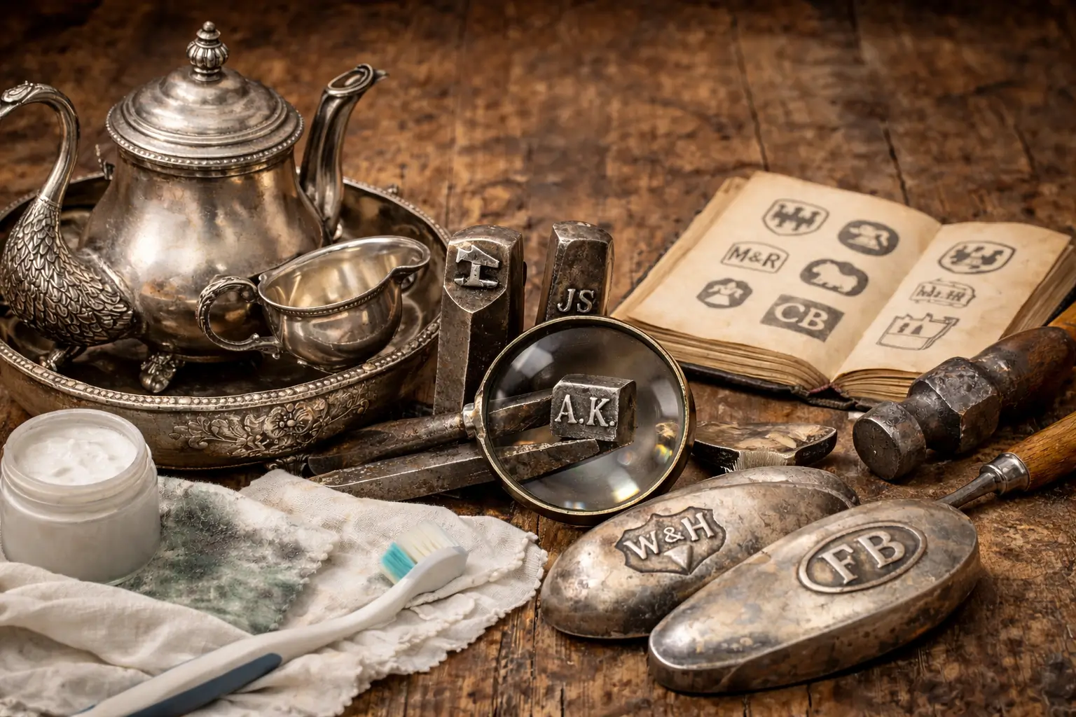 Silber Punzen entschlüsseln