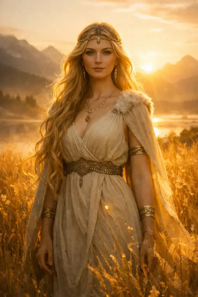 Nordische Mädchennamen Freya