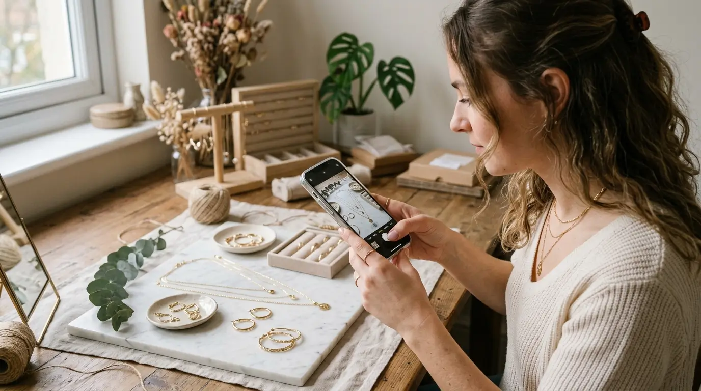 Schmuck über Instagram verkaufen