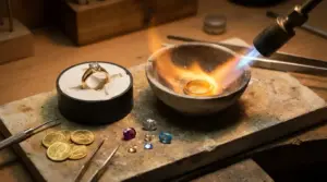 Ring einschmelzen und neu gießen Kosten Bild