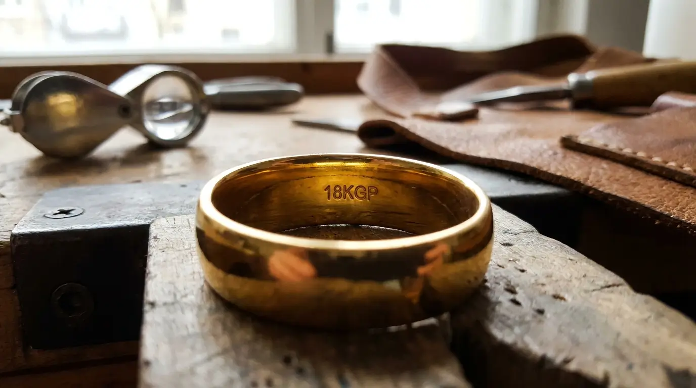 Schmuck Stempel 18kgp